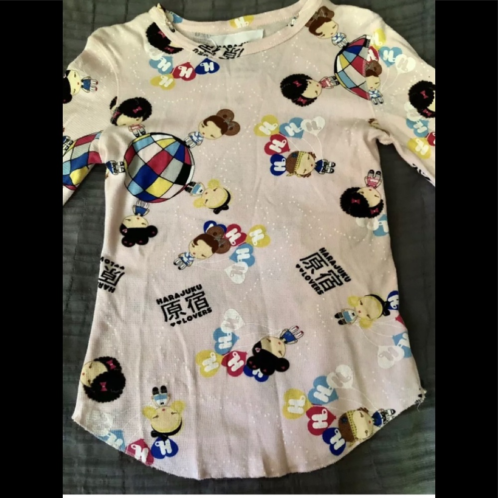Harajuku for Lovers Gwen Stefani Top Shirt Womens Sz S 2005 Designer-sample NEW - Picture 3 of 7